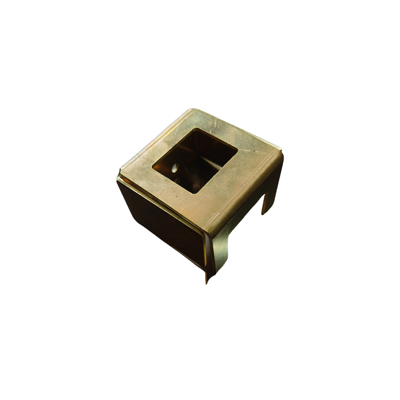 How does the golden color of brass plate add a vintage touch to high-end architectural hardware?